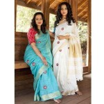 HANDWOVEN PURE LINEN SAREE