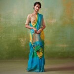Linen Zari Border Saree
