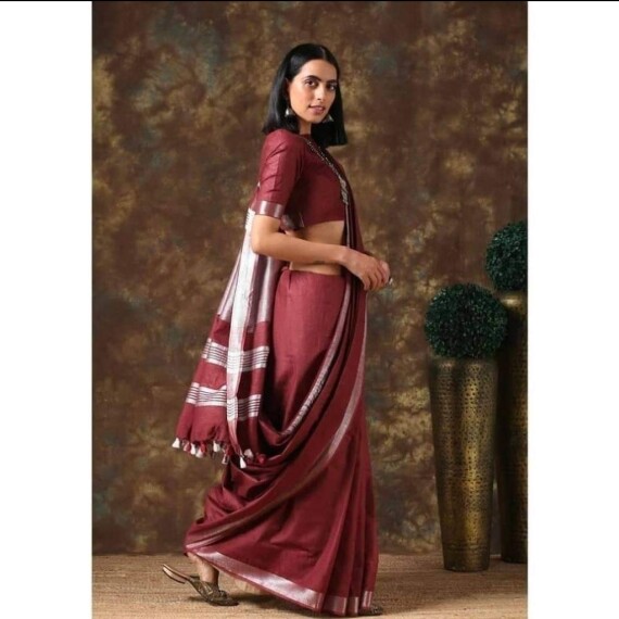 http://www.rivierafashion.in/products/pure-linen-cotton-saree-3