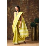 PURE LINEN COTTON SAREE
