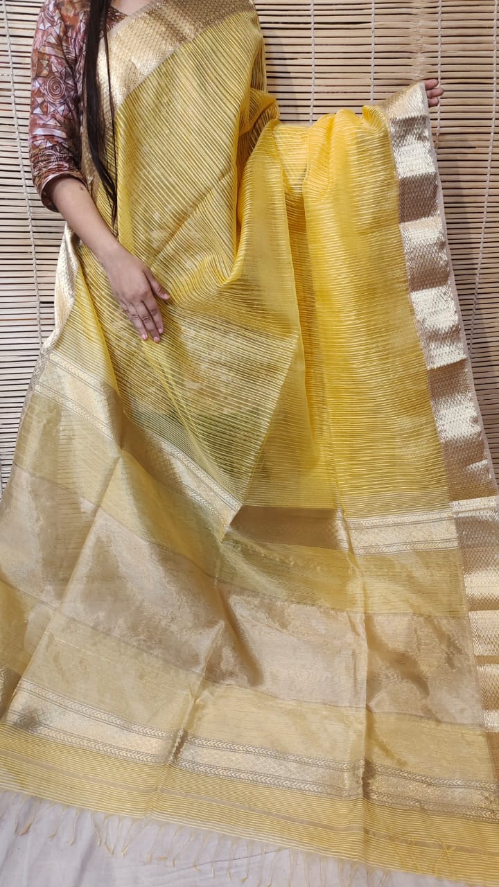 Maheshwari Katan Silk Saree