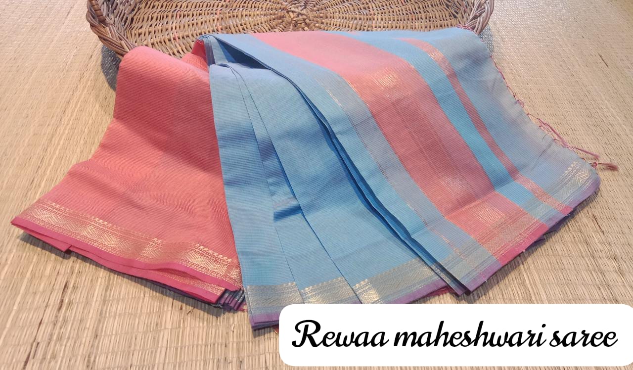 Maheshwari Silk Cotton Saree