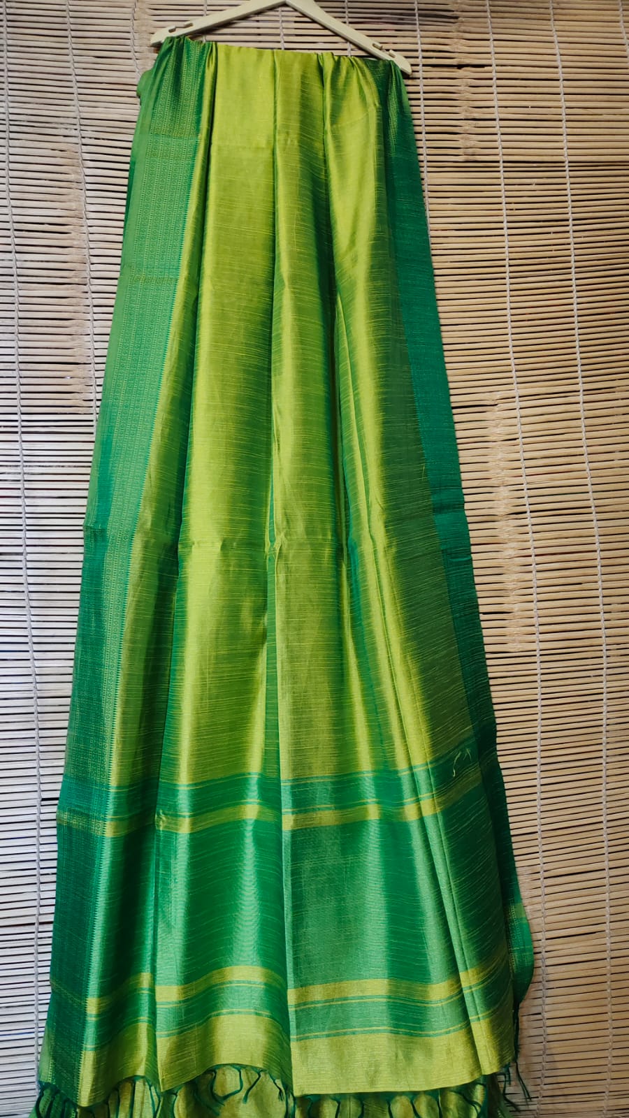 Maheshwari Resham Weaving Border Saree