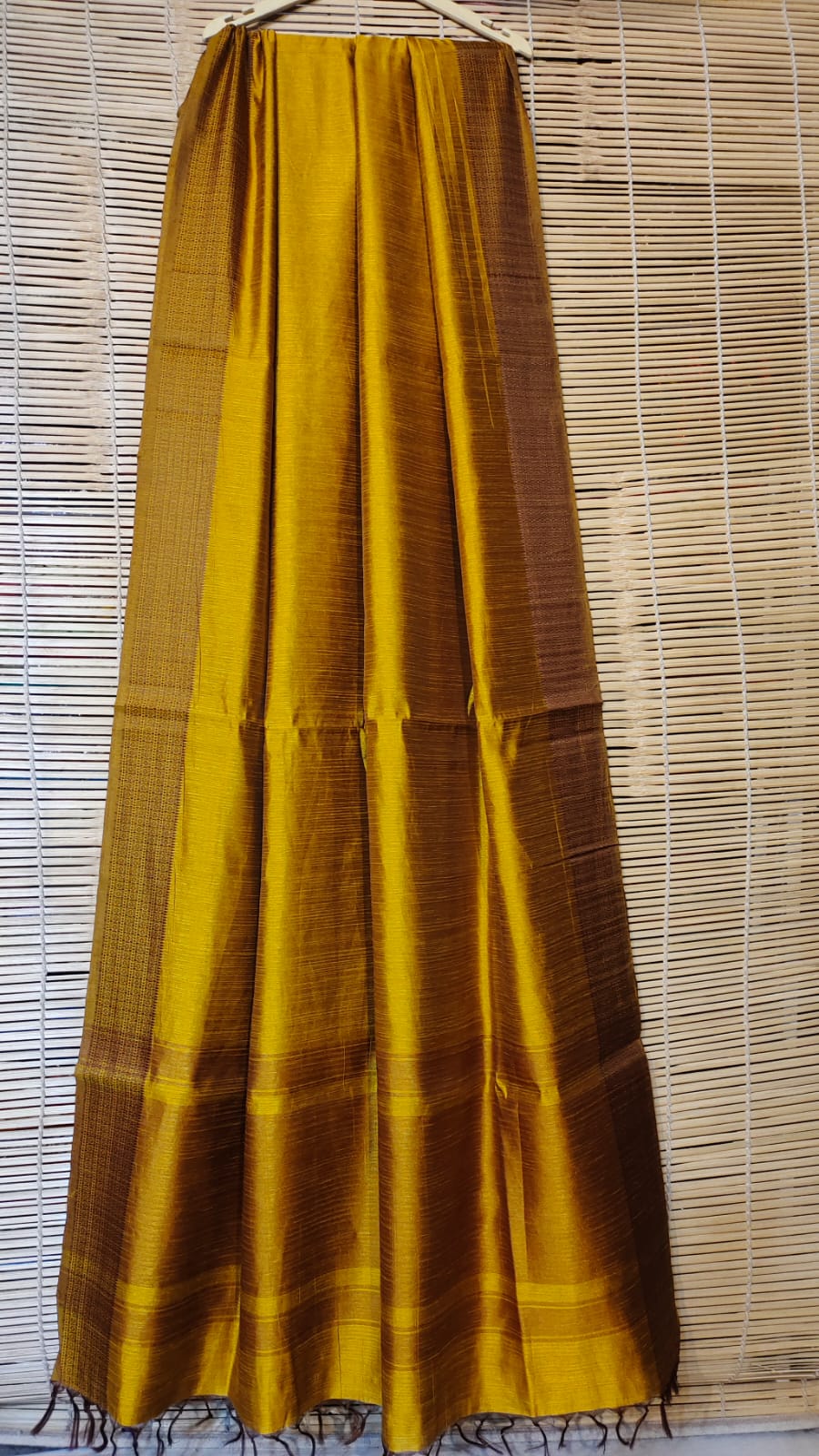 Maheshwari Resham Weaving Border Saree