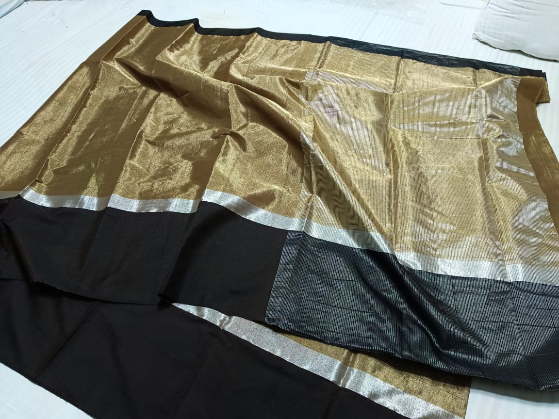 CHANDERI TISSUE COTTON SILK SAREE