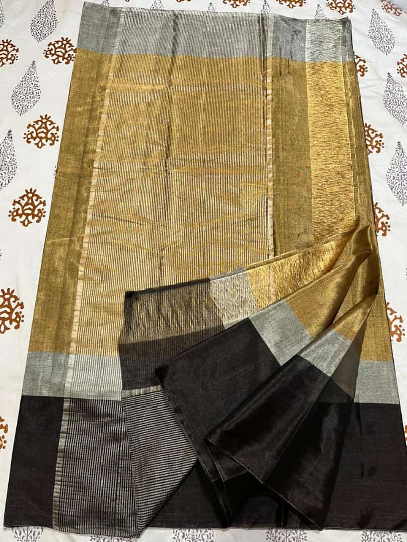 CHANDERI TISSUE COTTON SILK SAREE