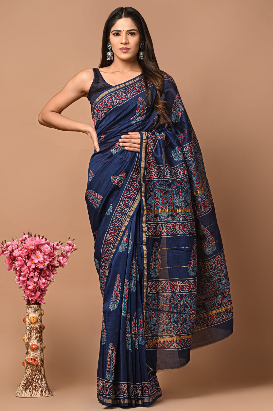 CHANDERI SILK SAREE