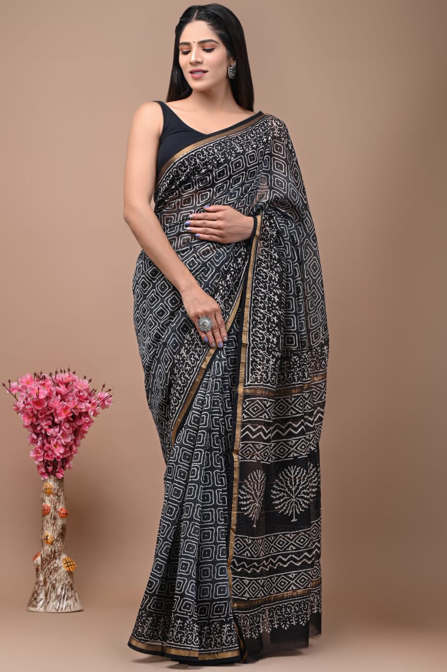 CHANDERI SILK SAREE