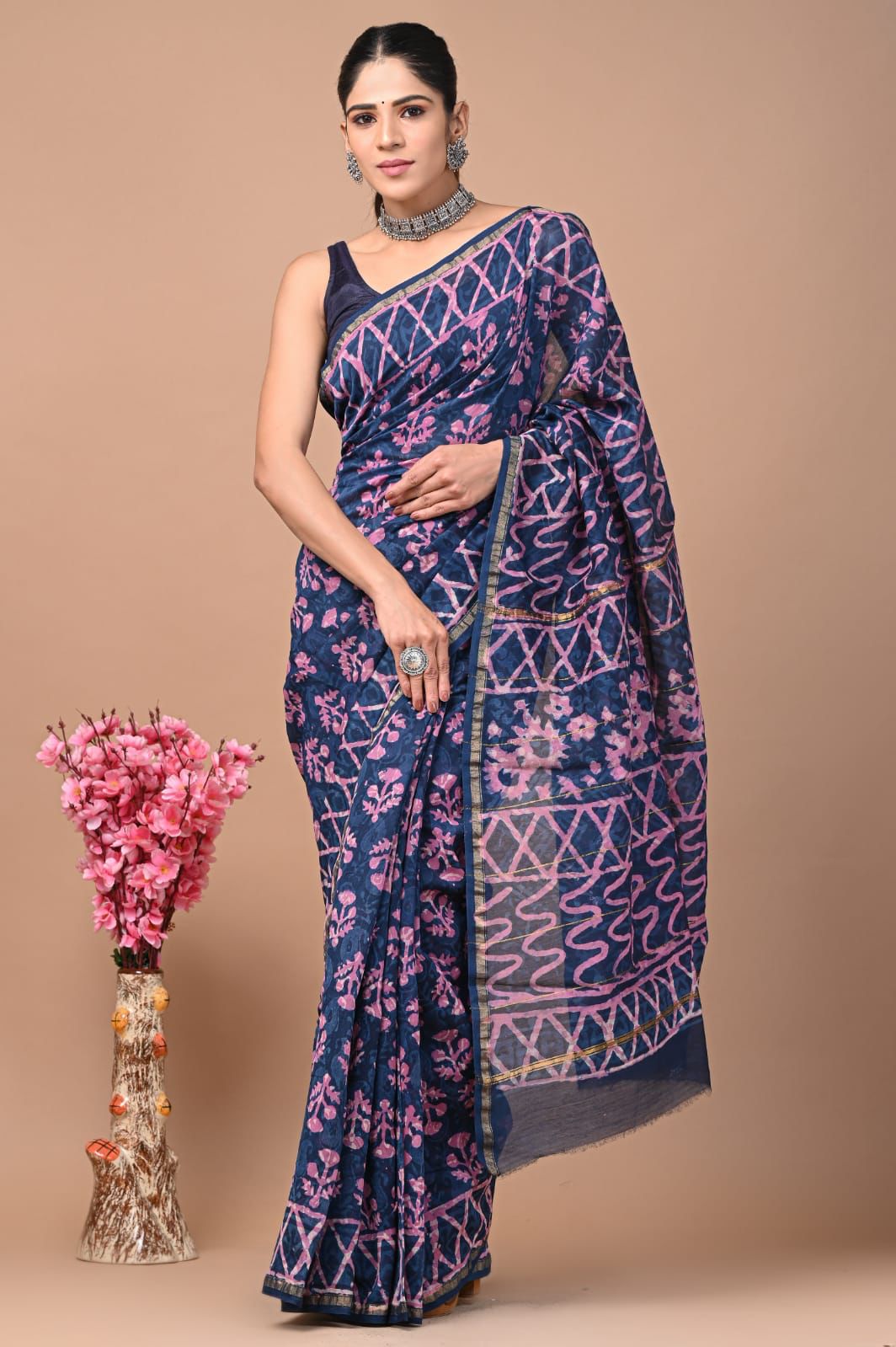 CHANDERI SILK SAREE