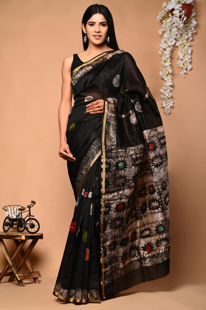 CHANDERI SILK SAREE