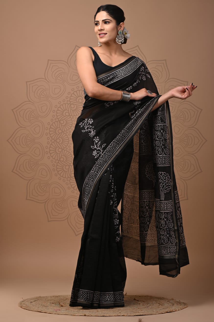 CHANDERI SILK SAREE