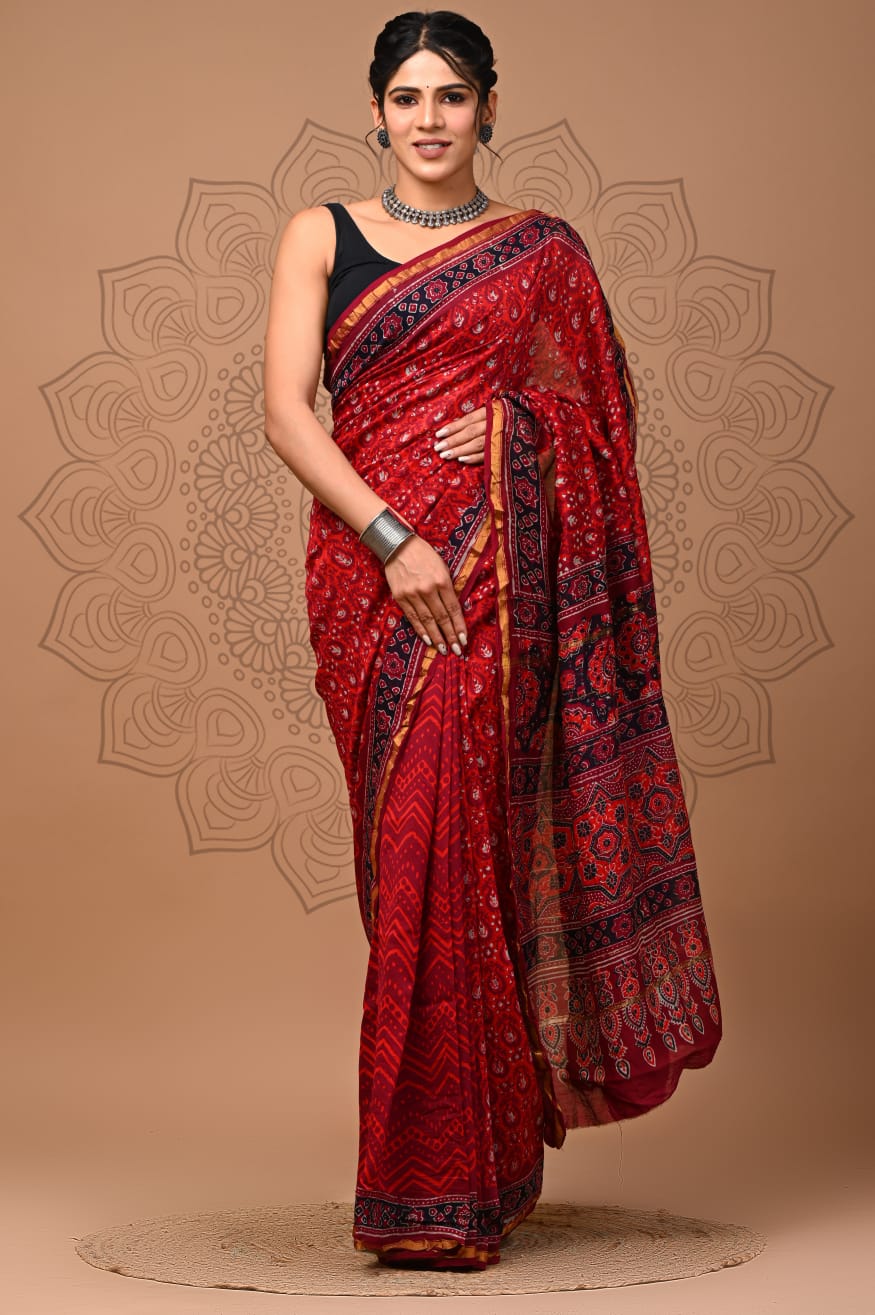 CHANDERI SILK SAREE