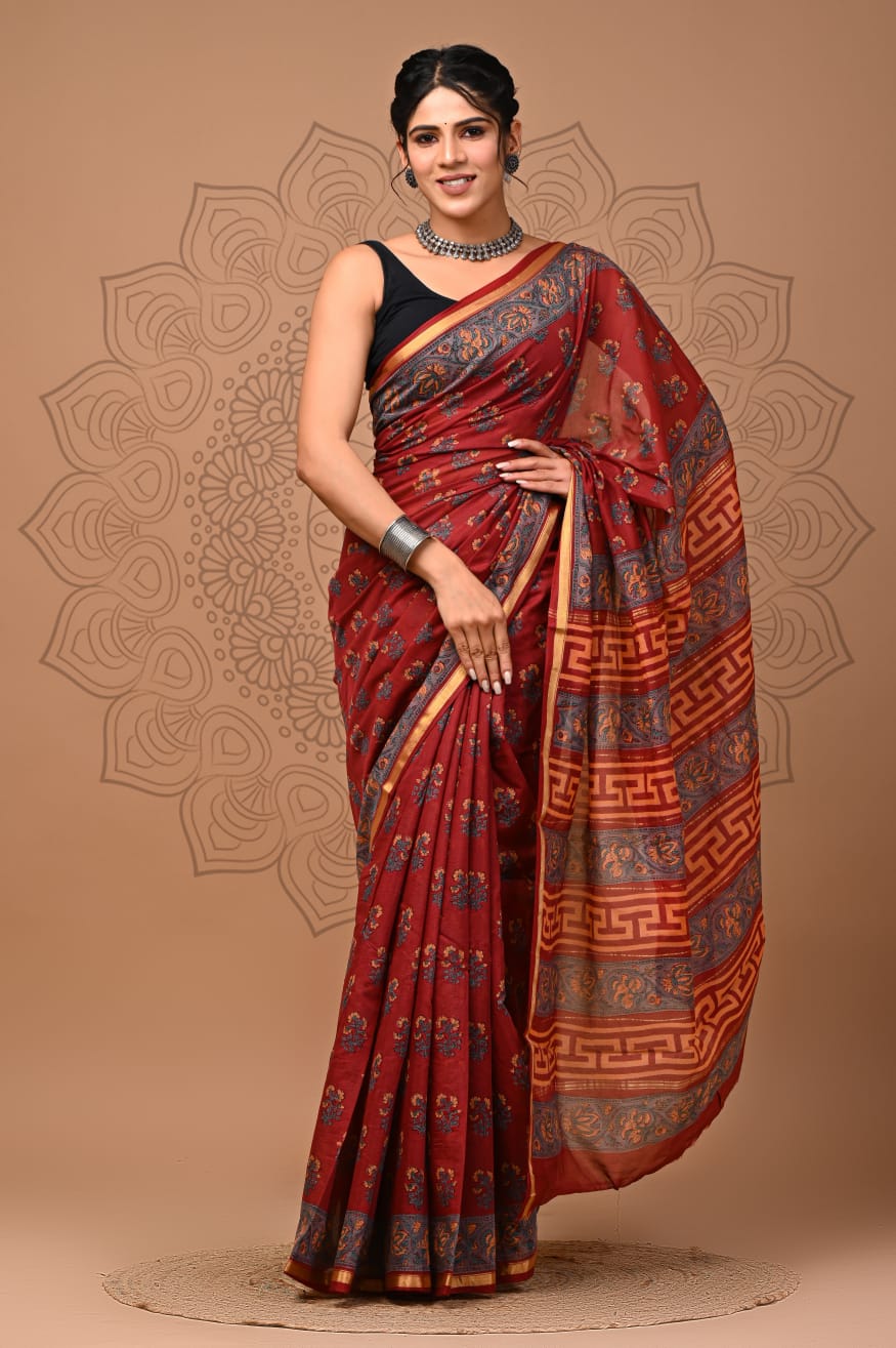 CHANDERI SILK SAREE